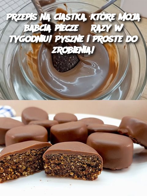 Przepis na ciastka, które moja babcia piecze 3 razy w tygodniu! Pyszne i proste do zrobienia!