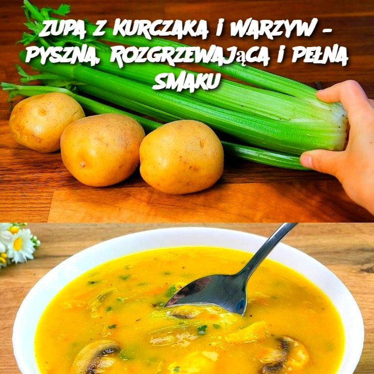 Zupa z Kurczaka i Warzyw – Pyszna, Rozgrzewająca i Pełna Smaku