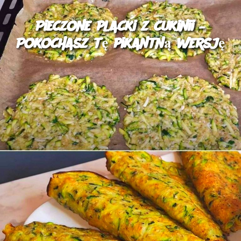 Pieczone placki z cukinii – Pokochasz tę pikantną wersję