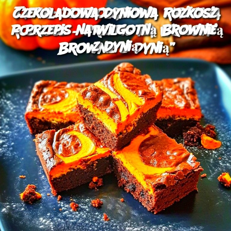 Czekoladowa Dyniowa Rozkosz – Przepis na Wilgotne Brownie z Dynią