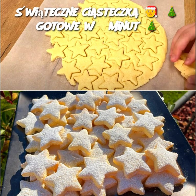 Świąteczne ciasteczka 🧑‍🎄 🎄 gotowe w 5 minut 🎄