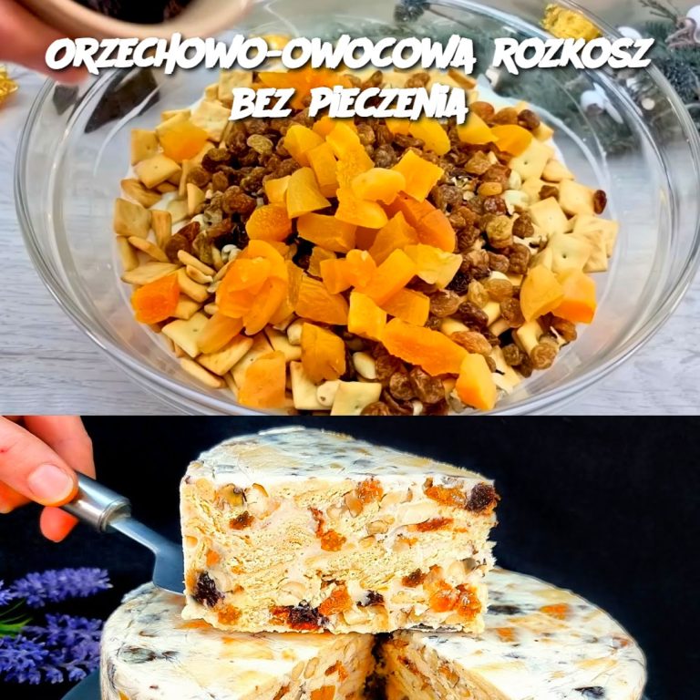 Orzechowo-owocowa rozkosz bez pieczenia