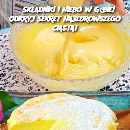 Niebo w Gębie! Odkryj Sekret Najzdrowszego Ciasta!