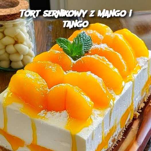 Tort sernikowy z mango i tango