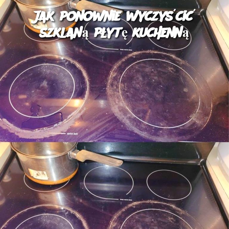 Jak ponownie wyczyścić szklaną płytę kuchenną