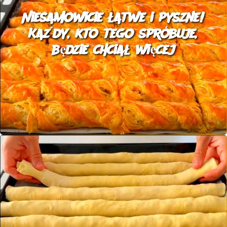 Niesamowicie łatwe i pyszne! Każdy, kto tego spróbuje, będzie chciał więcej!