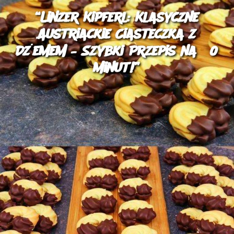 Linzer Kipferl: Klasyczne Austriackie Ciasteczka z Dżemem – Szybki Przepis na 30 Minut!