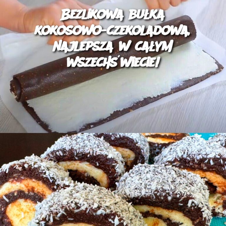 Bezlikowa bułka kokosowo-czekoladowa, najlepsza w całym wszechświecie!