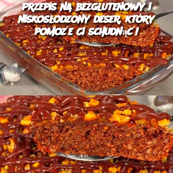 Przepis na bezglutenowy i niskosłodzony deser, który pomoże Ci schudnąć!