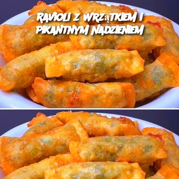 Ravioli z Wrzątkiem i Pikantnym Nadzieniem