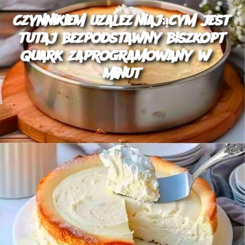 Unikalny przepis: Biszkopt Quark w 5 minut