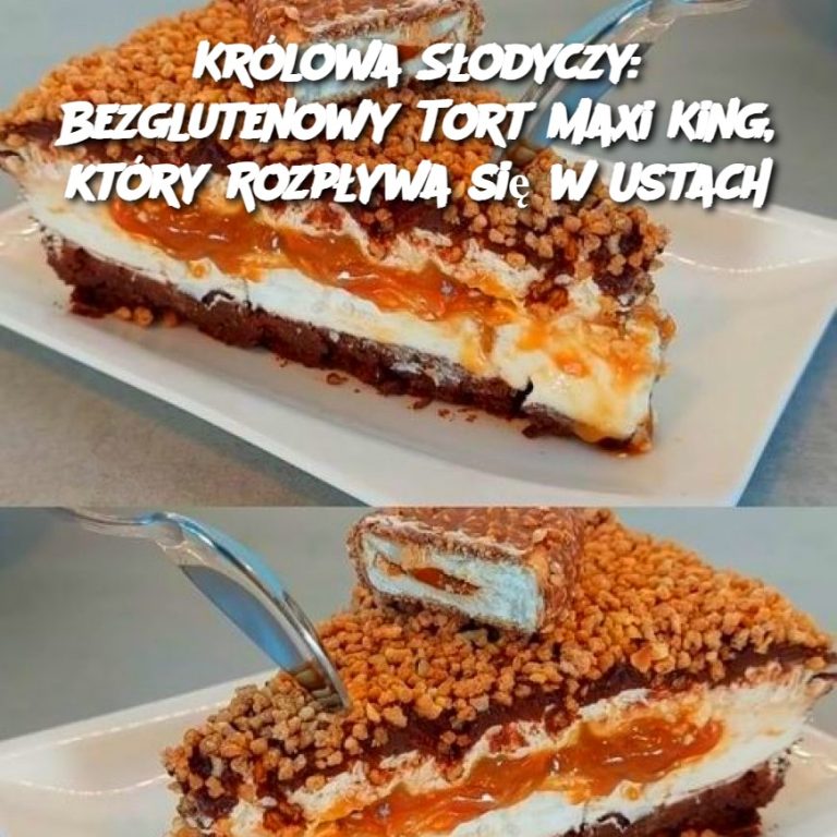 Królowa Słodyczy: Bezglutenowy Tort Maxi King, który Rozpływa się w Ustach