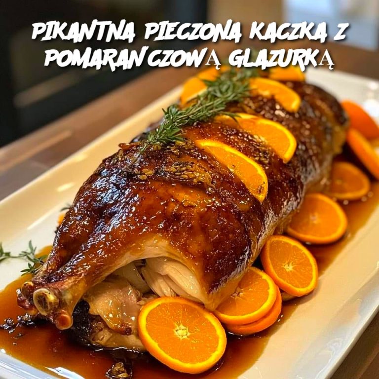 PIKANTNA PIECZONA KACZKA Z POMARAŃCZOWĄ GLAZURKĄ