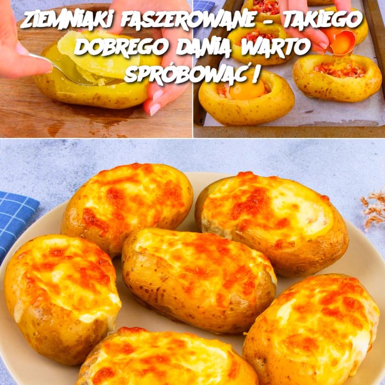 Ziemniaki faszerowane – takiego dobrego dania warto spróbować!