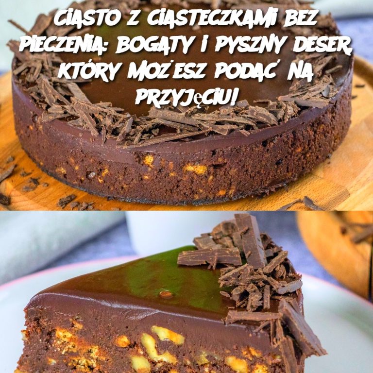 Ciasto z ciasteczkami bez pieczenia: bogaty i pyszny deser, który możesz podać na przyjęciu!