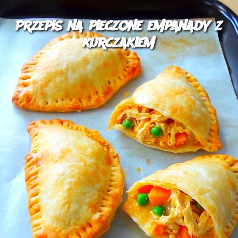 Przepis na pieczone empanady z kurczakiem