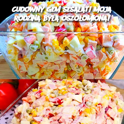 Cudowny Gem Sesalat: Przepis na zaskakującą sałatkę