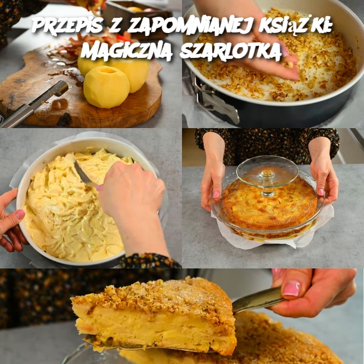 Przepis z zapomnianej książki: Magiczna szarlotka