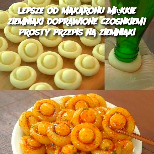 Lepsze od makaronu: Miękkie ziemniaki doprawione czosnkiem! Prosty przepis na ziemniaki