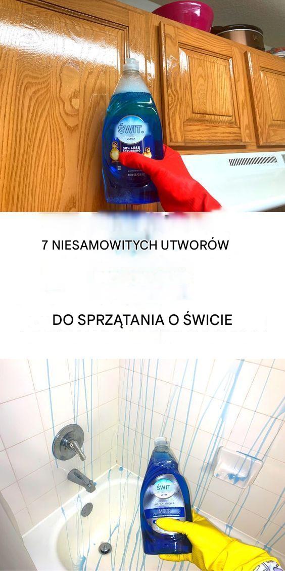 porady dotyczące sprzątania: 7 CIEKAWYCH SZTUCZKÓW I ZASTOSOWAŃ PŁYNU DO NACZYŃ DAWN