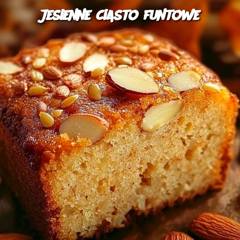 Jesienne ciasto funtowe