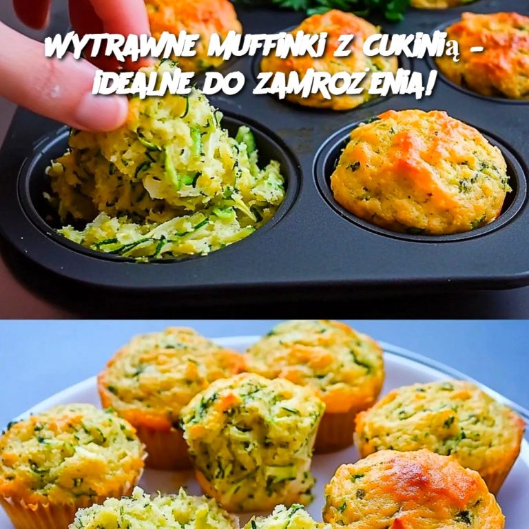 Wytrawne muffinki z cukinią – idealne do zamrożenia!