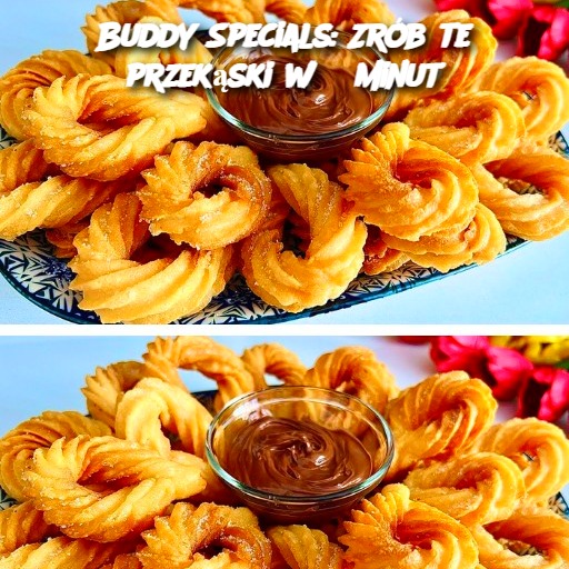 Buddy Specials: Zrób te przekąski w 5 minut