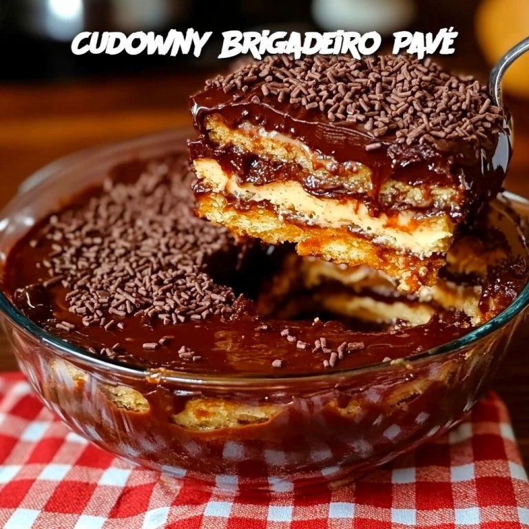 Cudowny Brigadeiro Pavé: Słodka podróż do Brazylii