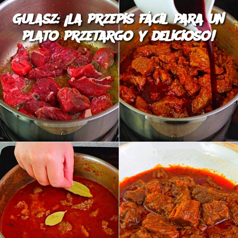 Gulasz: ¡la przepis fácil para un plato przetargo y delicioso!