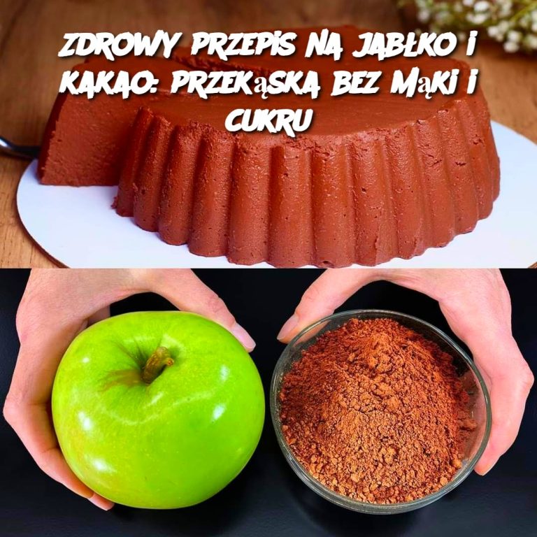 Zdrowy przepis na jabłko i kakao: przekąska bez mąki i cukru