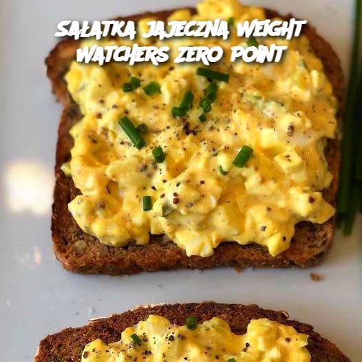 Sałatka jajeczna Weight Watchers Zero Point