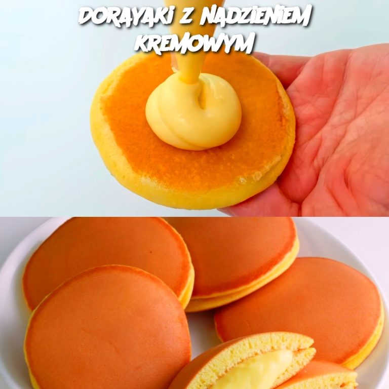 Dorayaki z nadzieniem kremowym