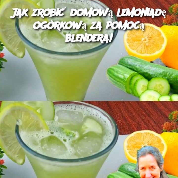 Jak zrobić domową lemoniadę ogórkową za pomocą blendera!