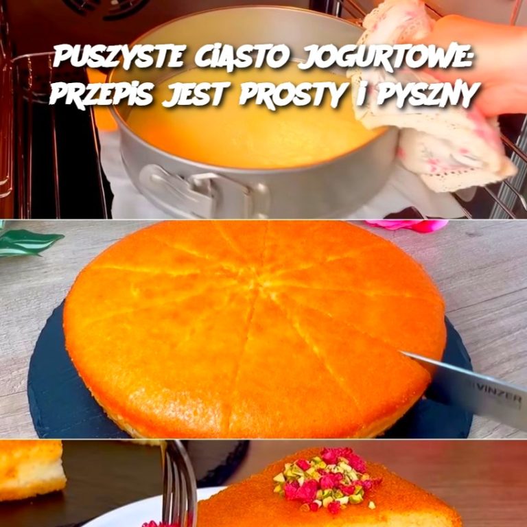 Puszyste ciasto jogurtowe: przepis jest prosty i pyszny