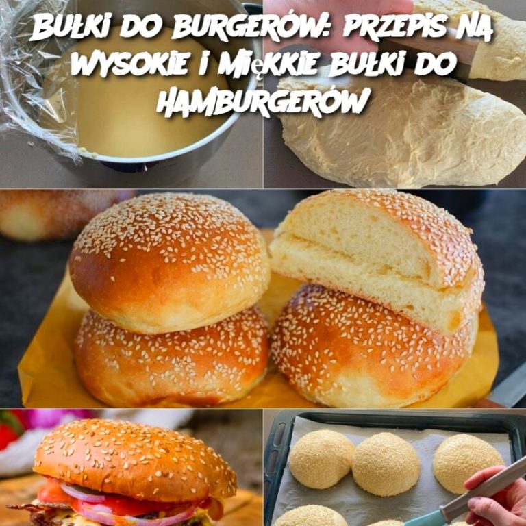 Bułki do burgerów: przepis na wysokie i miękkie bułki do hamburgerów