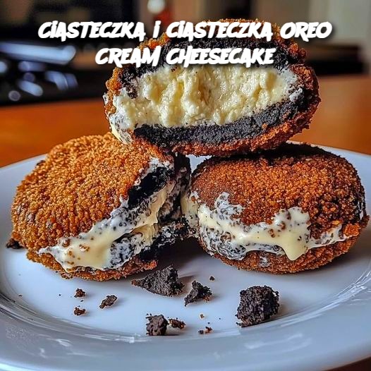 Ciasteczka i ciasteczka Oreo Cream Cheesecake