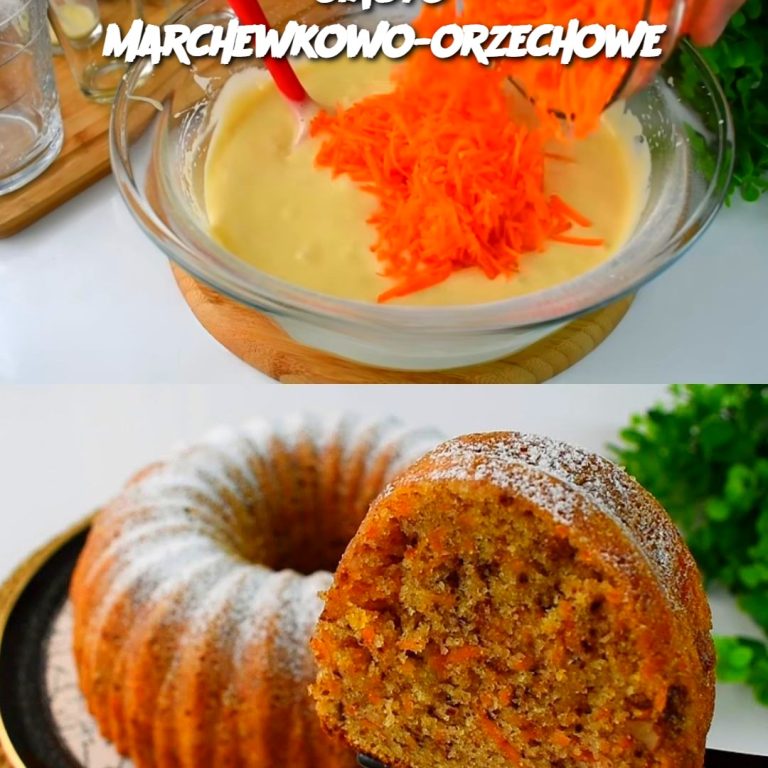 Ciasto marchewkowo-orzechowe