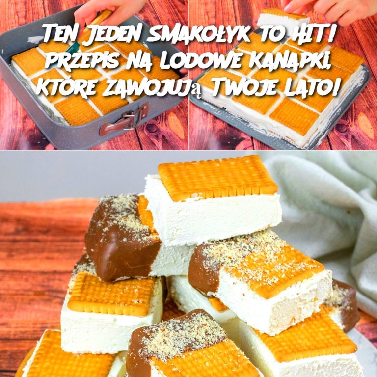 Ten Jeden Smakołyk to HIT! Przepis na Lodowe Kanapki, Które Zawojują Twoje Lato!