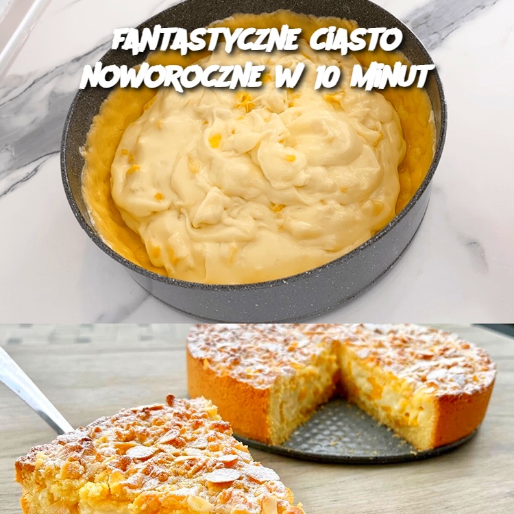 fantastyczne ciasto noworoczne w 10 minut