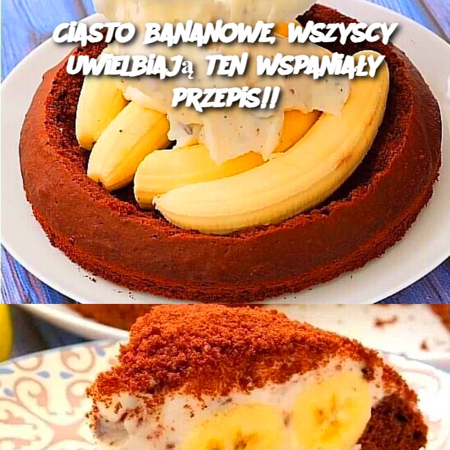 Ciasto bananowe, wszyscy uwielbiają ten wspaniały przepis!!