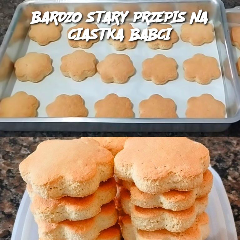 BARDZO STARY PRZEPIS NA CIASTKA BABCI