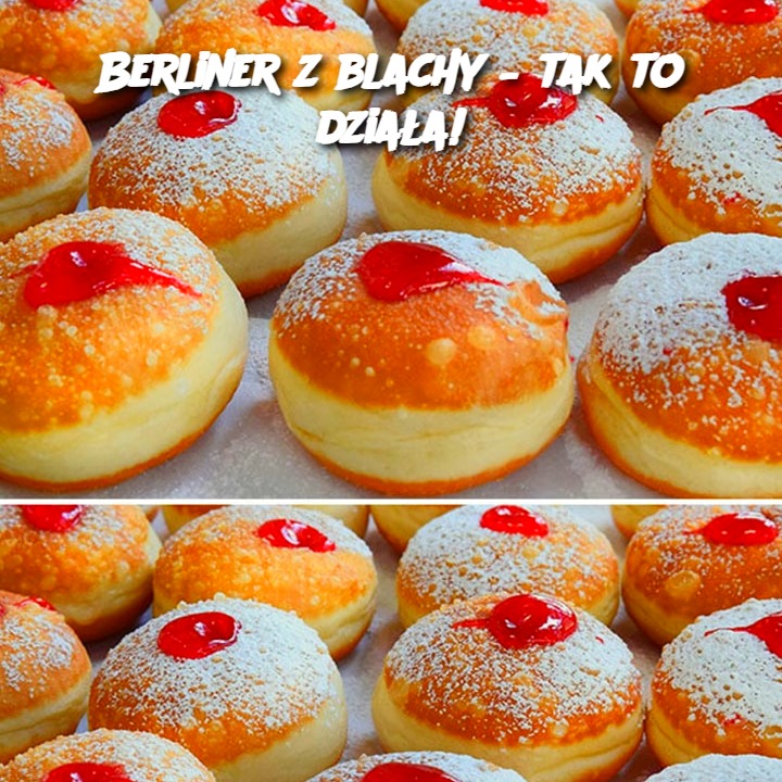 Berliner z blachy – tak to działa!