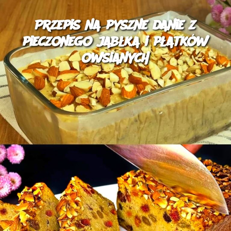 Przepis na pyszne danie z pieczonego jabłka i płatków owsianych