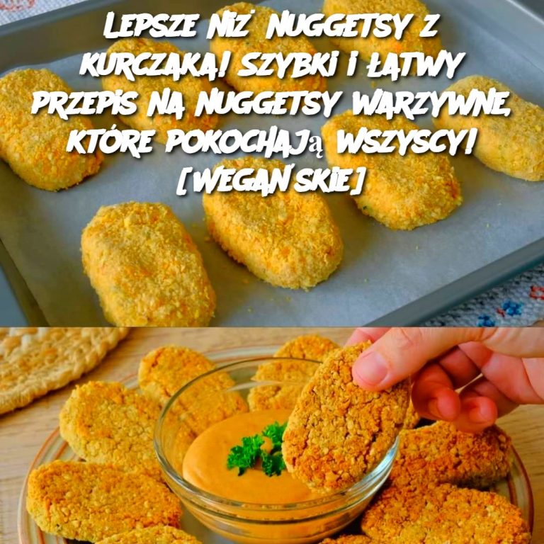 Lepsze niż nuggetsy z kurczaka! Szybki i łatwy przepis na nuggetsy warzywne, które pokochają wszyscy! [Wegańskie]