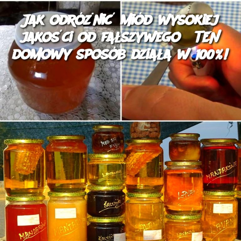 Jak odróżnić miód wysokiej jakości od fałszywego? TEN domowy sposób działa w 100%!