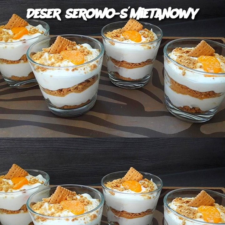 Deser serowo-śmietanowy