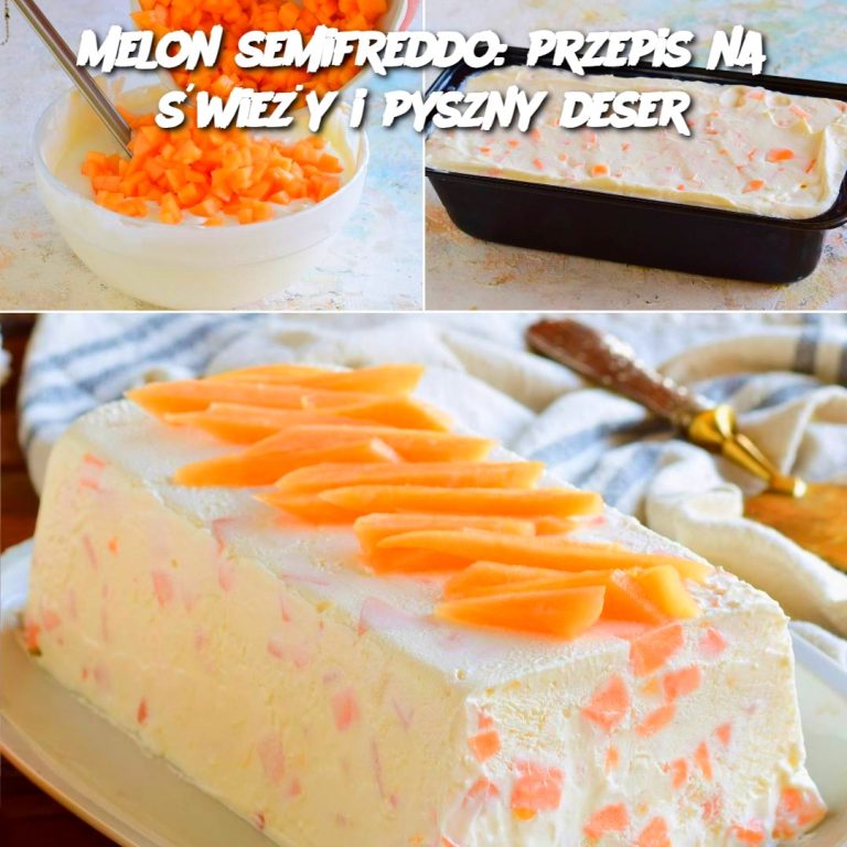 Melon semifreddo: przepis na świeży i pyszny deser