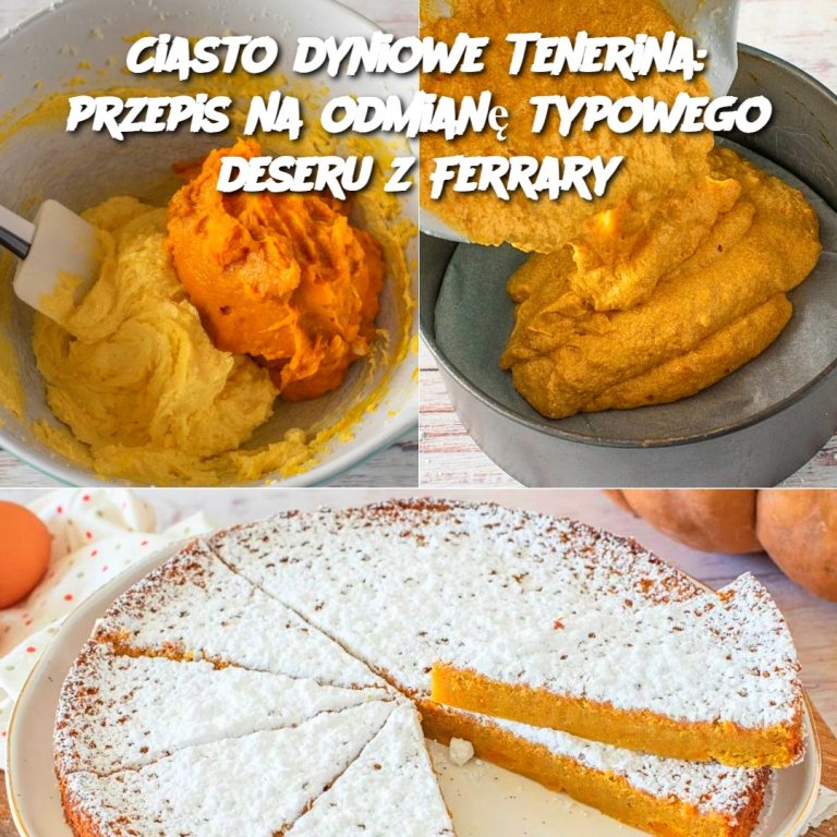 Ciasto dyniowe Tenerina: przepis na odmianę typowego deseru z Ferrary