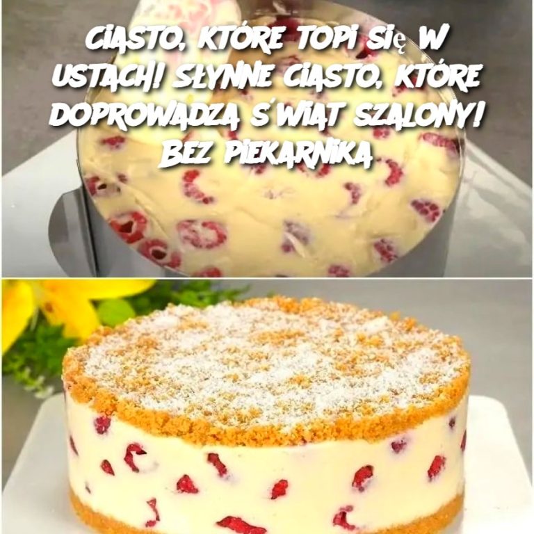 Ciasto, które topi się w ustach! Słynne ciasto, które doprowadza świat szalony! Bez piekarnika