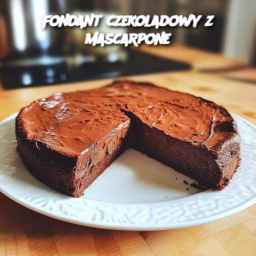 Fondant czekoladowy z mascarpone